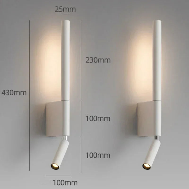 LED Wall Lamp for Living Room Wall Decor Light Fixture Lights Indoor Bedroom Lighting Bedside Table Lamps Night Lamp